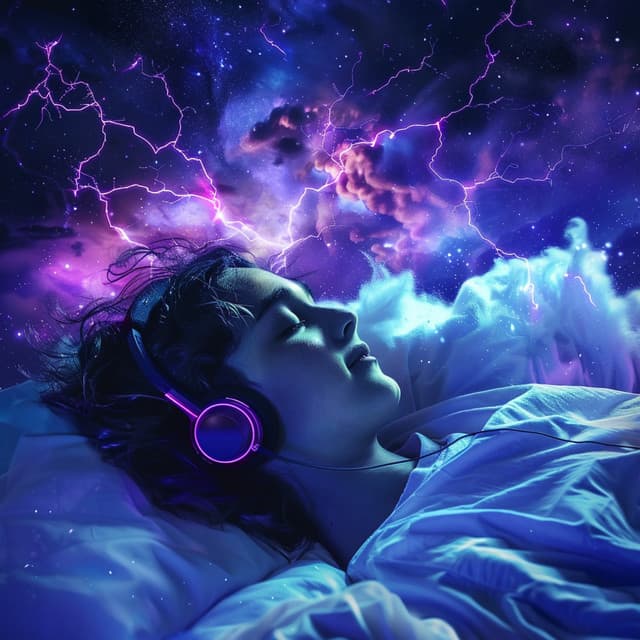 Nighttime Thunder Lullaby: Sleep Soundscapes - Sleeping Voyage