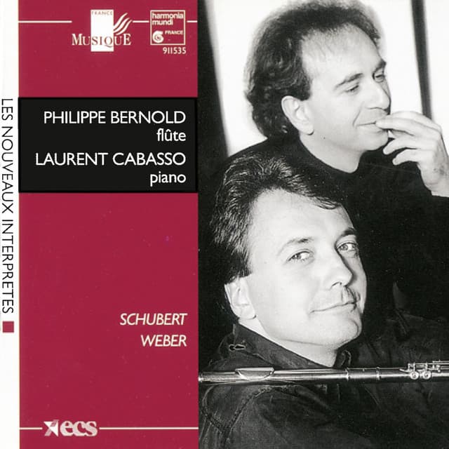 Schubert & Weber: Works for Flute and Piano - Philippe Bernold