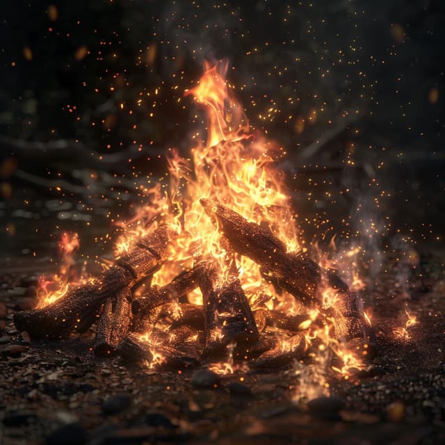 Binaural Fire Retreat: Soothing Sounds - Weather Batches