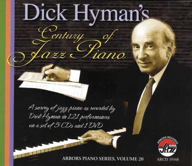 Century Of Jazz Piano 5cd+dvd - Dick Hyman