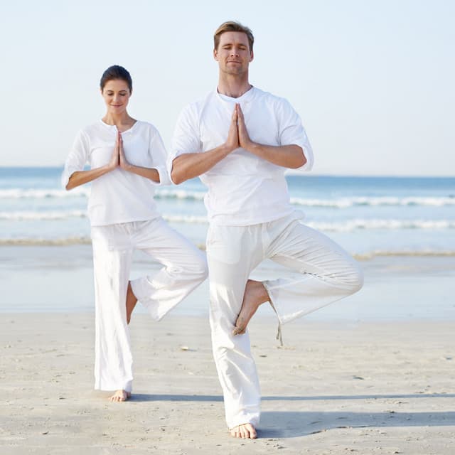 Oceanic Yoga Waves: Binaural Serene Seaside Harmony - Ocean Sounds White Noise For Sleep