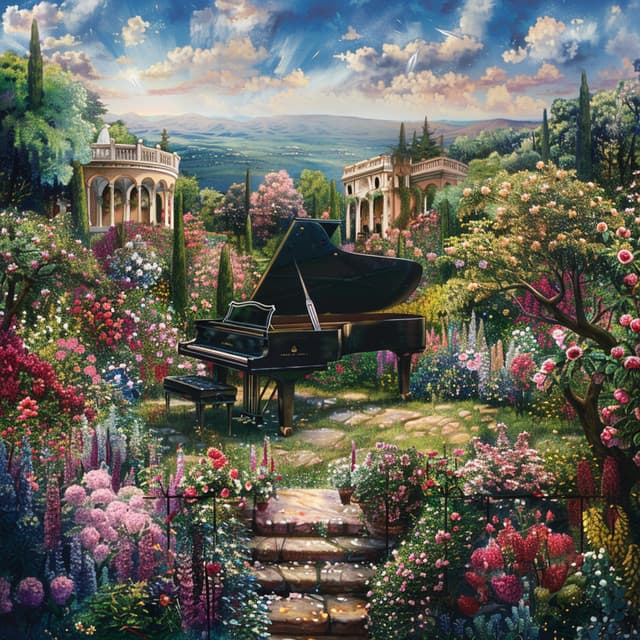 Hechizo De Música De Piano: Armonías Místicas - Almas contemplativas