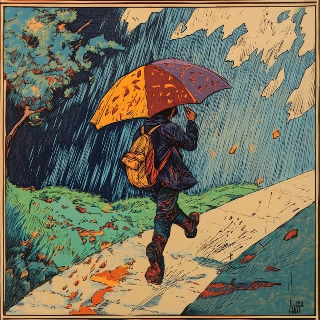 Diluvio de la Intuición: Fundiéndose con la Esencia Acuosa - Lluvia para un sueño profundo