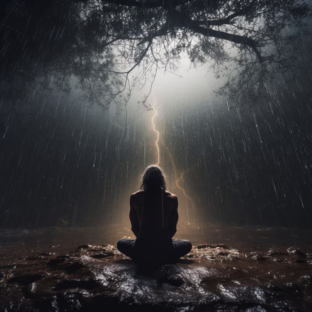 Resonancia Tranquila: Relajante Armonía Del Trueno - Santuario de Música de Limpieza de Chakras