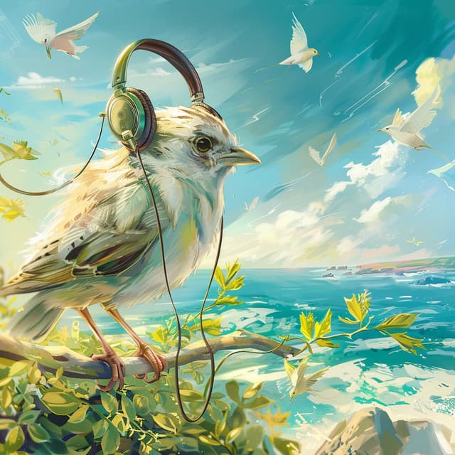 Binaural Bird Echoes: Sounds of Serenity - 92 96 Hz - Beta Alfa