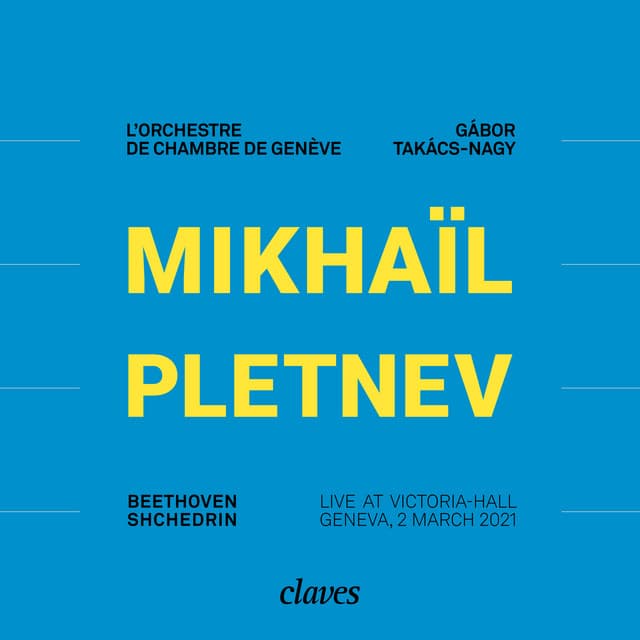 Live at Victoria-Hall Geneva, 2 March 2021 - Mikhail Pletnev