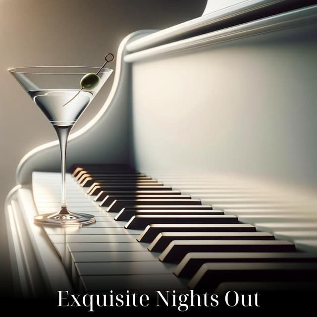 Exquisite Nights Out: Artistic Piano Ambience - Piano Bar Music Oasis