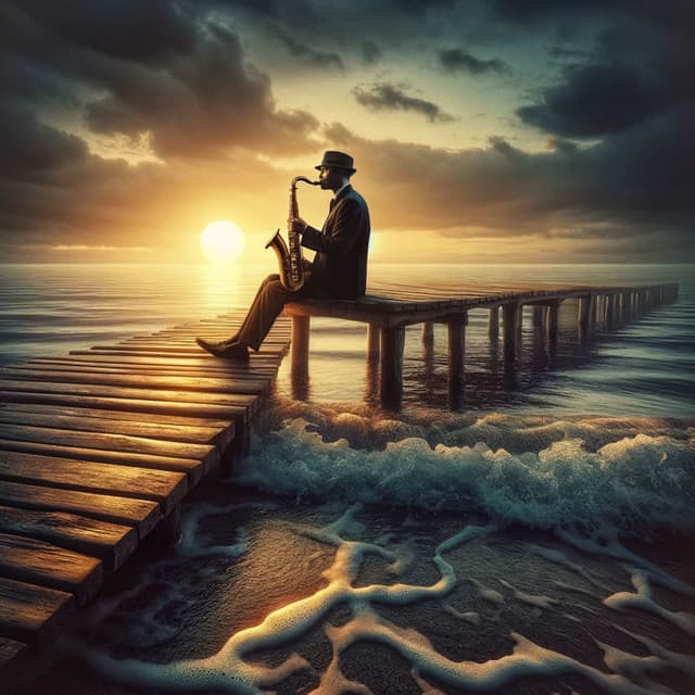 Jazz & Sea Waves - Jazzy Jones