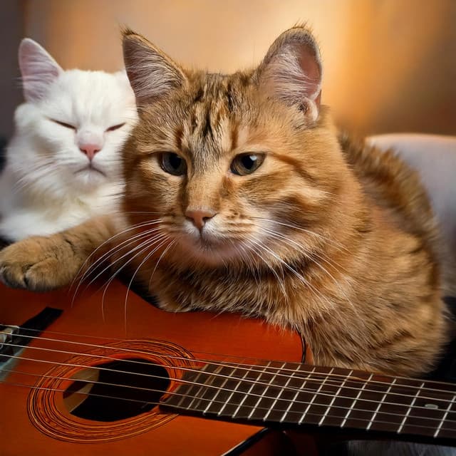 Melodic Whiskers: Guitar Music for Cats - Relaxing Jazz Guitar Academy