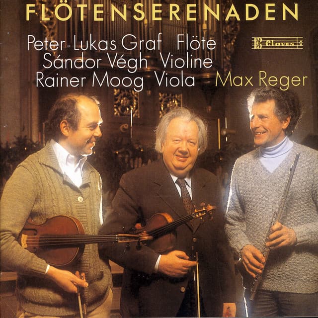 Reger: The two Serenades for Flute - Max Reger