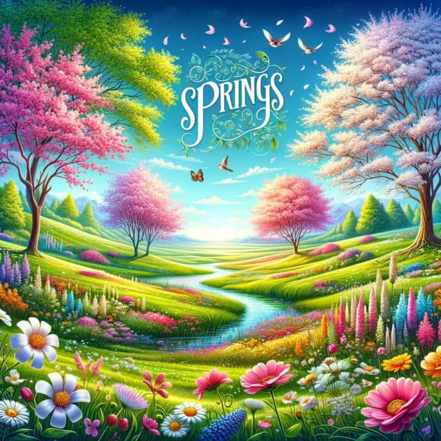 Springs: Nature Mindfulness Meditation - Hypnosis Nature Sounds Universe