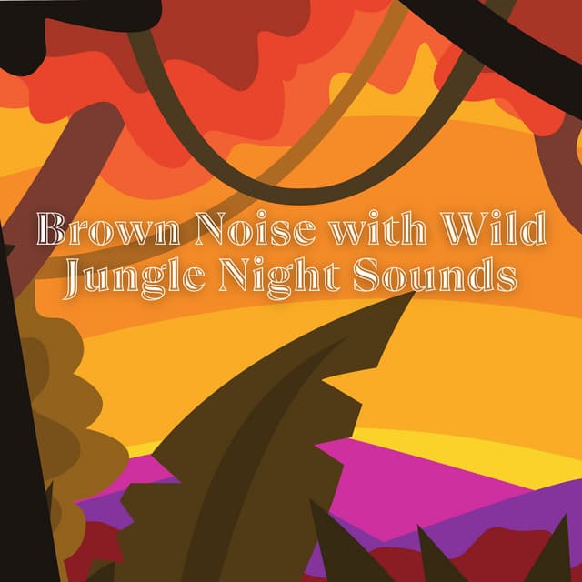 Brown Noise with Wild Jungle Night Sounds & the Forest, Loopable - Frog Sounds Channel