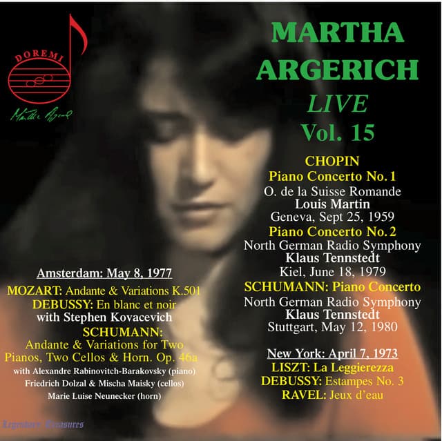 Martha Argerich Live, Vol. 15 - Martha Argerich