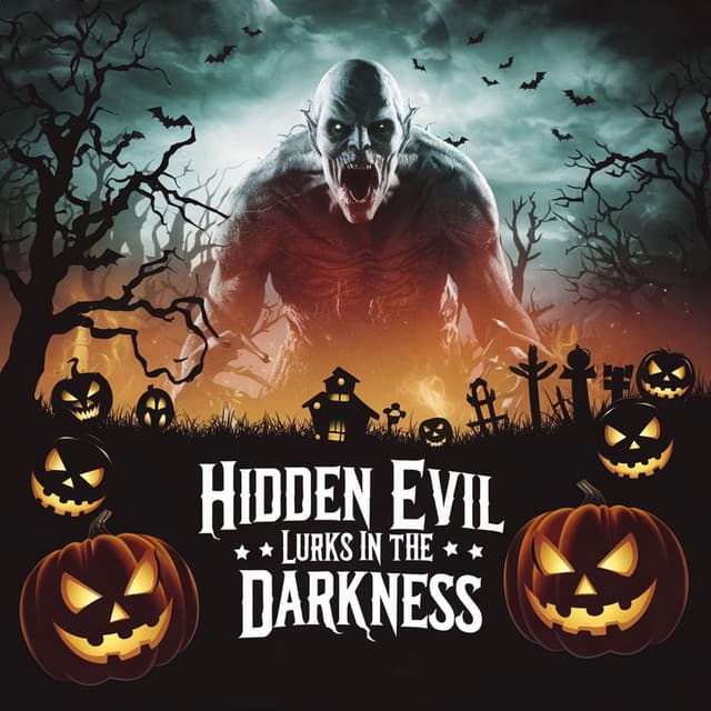 Hidden Evil Lurks in the Darkness - Halloween Effects - Horror Library