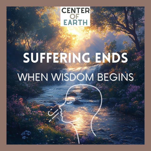 Suffering Ends When Wisdom Begins - Center of Earth