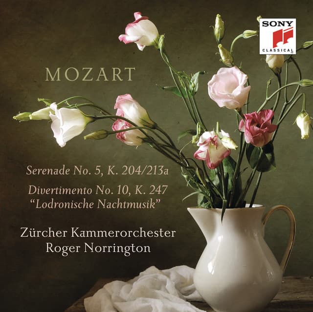 Mozart: Serenade K. 204 & Divertimento K. 247 - Wolfgang Amadeus Mozart