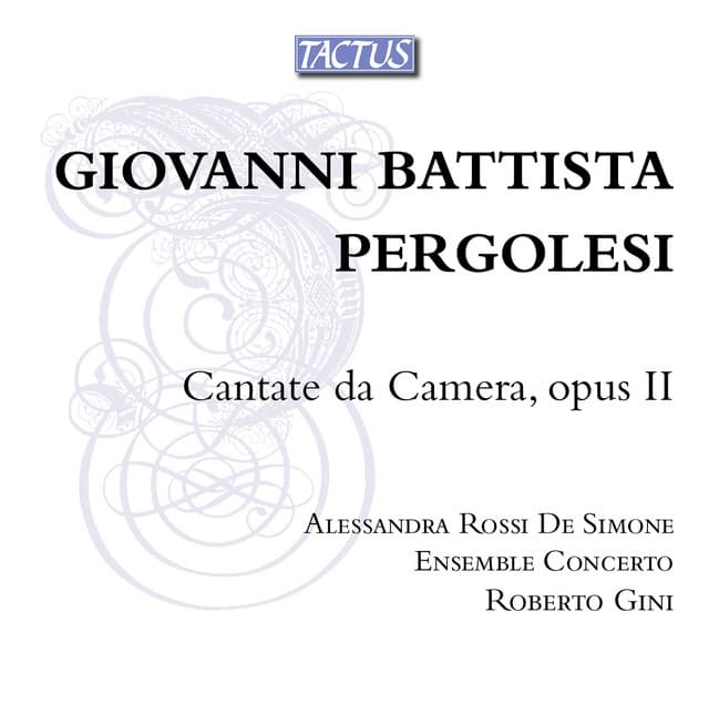 Pergolesi: Cantate da camera, Op. 2 - Giovanni Battista Pergolesi