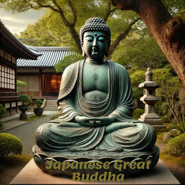 Japanese Great Buddha: Daibutsu: Awareness & Contemplation - Meditation Mantras Guru