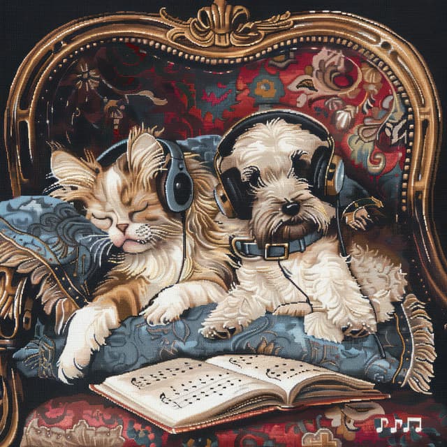 Majestätischer Haustiergenuss - Beruhigende Musik für Hunde