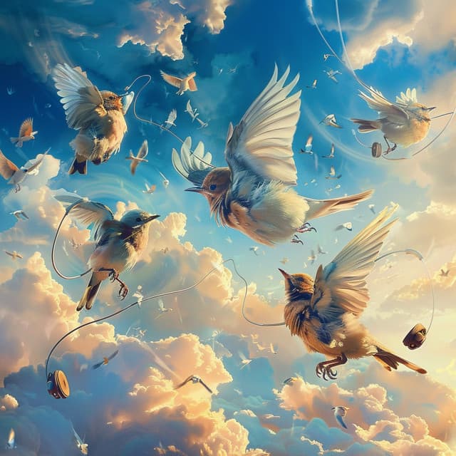 Binaural Feathered Notes: Birds in Harmony - 92 96 Hz - Owl Sounds Recordings