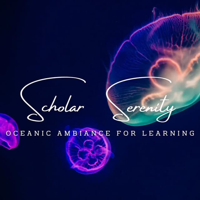 Aqua Scholar Serenity: Oceanic Ambiance for Learning - beach goers