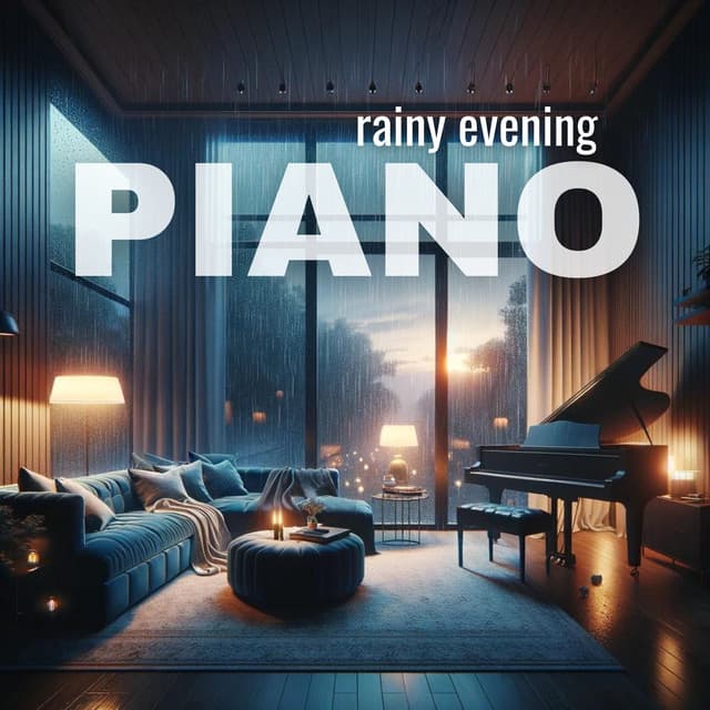 A Living Room Piano for a Rainy Evening: Gentle Melodies - Jazz Piano Bar Academy