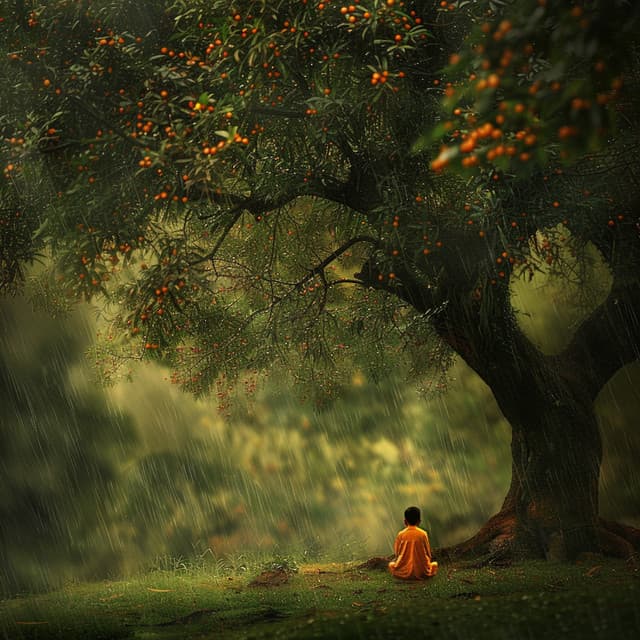 Canción Calmante De La Lluvia: Aves Binaurales Para La Relajación - 80 88 Hz - #Relajante