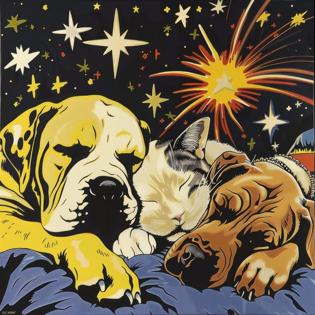 Kosmische Gefährten: Sternwunder Der Haustiere - Beruhigende Musik für Hunde