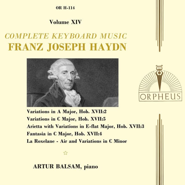 Haydn: Complete Keyboard Music, Volume XIV - Joseph Haydn