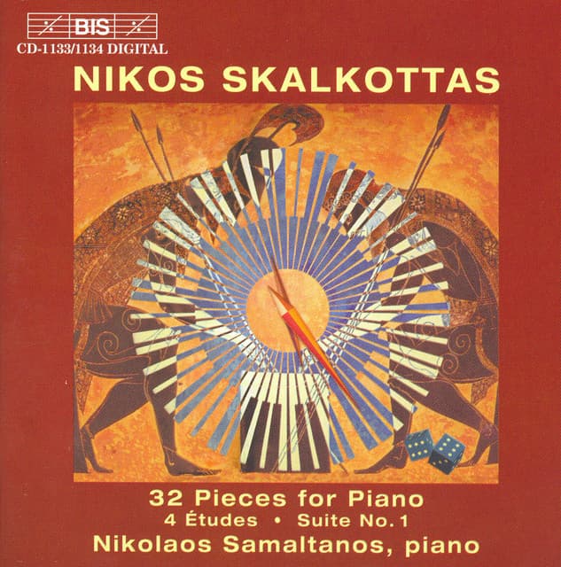 Skalkottas: 32 Piano Pieces / 4 Piano Studies / Suite No. 1 - Nikos Skalkottas