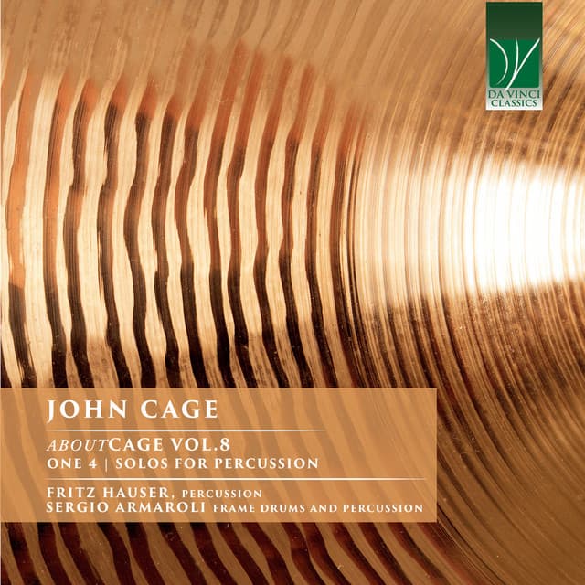 John Cage: AboutCAGE, Vol. 8 - John Cage