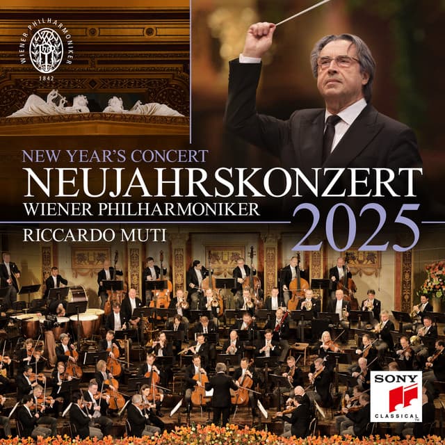 Neujahrskonzert 2025 / New Year's Concert 2025 / Concert du Nouvel An 2025 - Wiener Philharmoniker