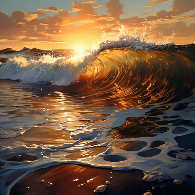 Armonía De Mares Serenos: Música Con Ondas Del Océano - Orquesta Nativa Americana