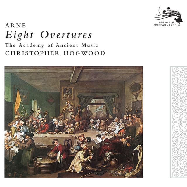 Arne: Eight Overtures - Thomas Arne