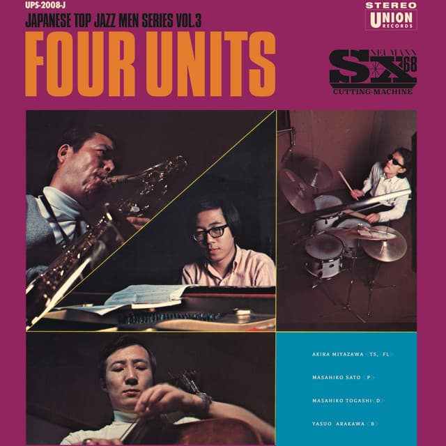 Four Units - Japanese Jazz Men Series Vol. 3 - Akira Miyazawa