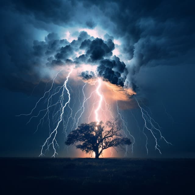 Mindful Thunder: Meditation with Nature's Rumbles - Happy Sunday Morning Music