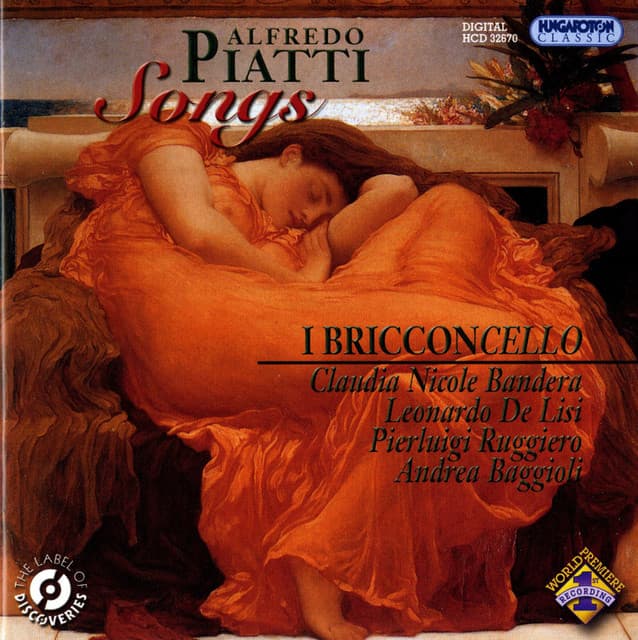 Piatti: Songs - Alfredo Piatti