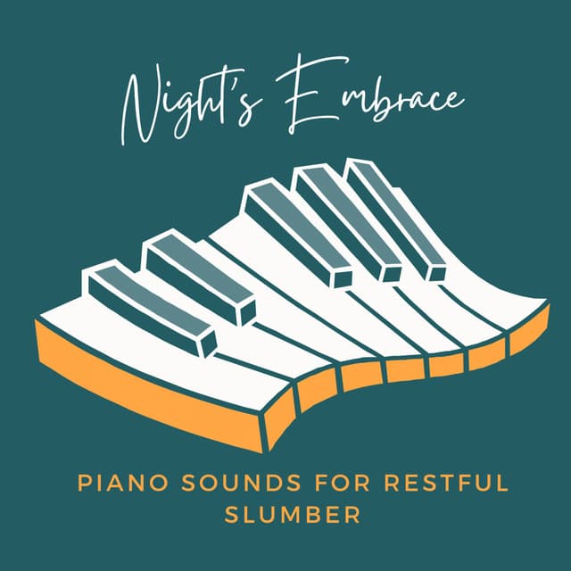 Night's Embrace: Piano Sounds for Restful Slumber - Piano Jazz Late Night