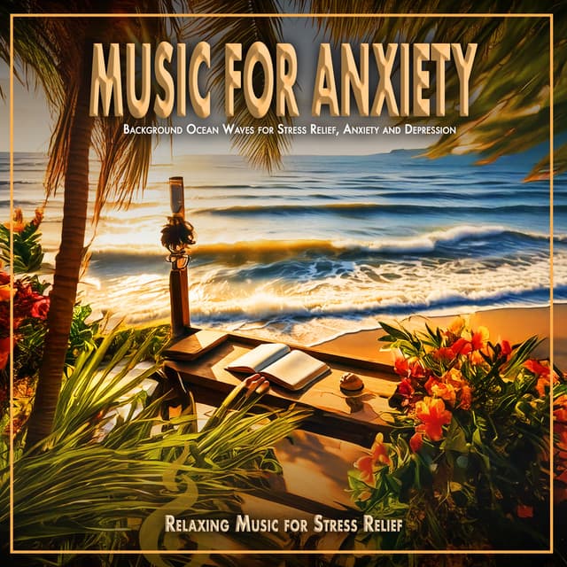 Music for Anxiety: Background Ocean Waves for Stress Relief, Anxiety and Depression - Relaxing Music for Stress Relief