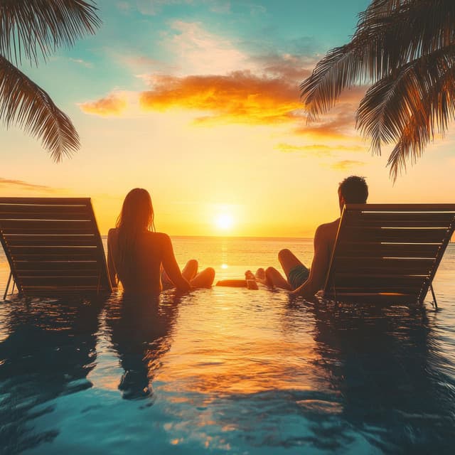 Whispering Shores: Sunset Lounge, Passionate Beach Chill, Intimate Escape in a Tropical Haven - Dj Vibes BGM
