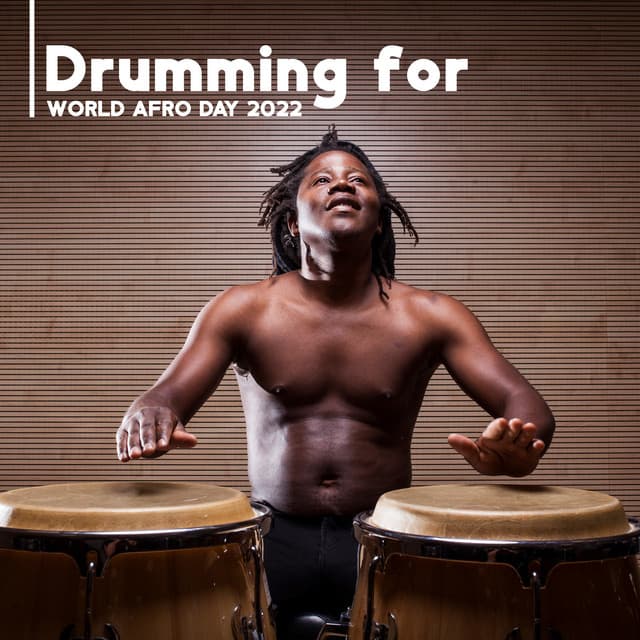 Drumming for World Afro Day 2022 - Jesstai Reya