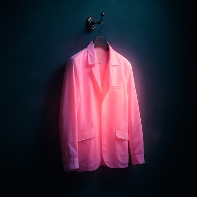 1 Ambient Chill: Pale Neon Jacket - Lofi Chill