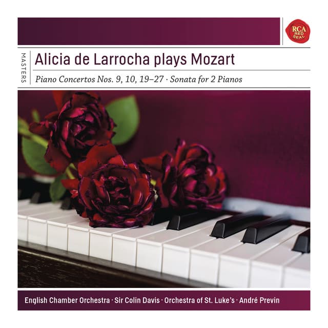 Alicia de Larrocha Plays Mozart - Wolfgang Amadeus Mozart
