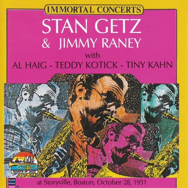 The Stan Getz Quintet at Storyville, Boston - Stan Getz Quintet