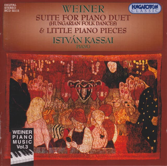 Weiner: Piano Music, Vol. 3 - Leó Weiner