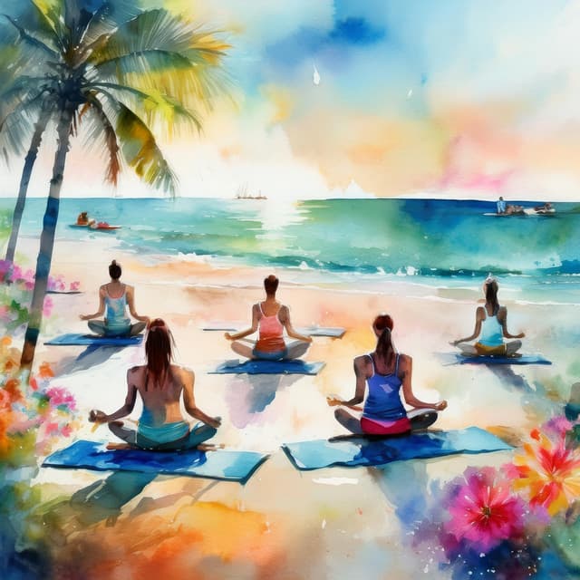 Fluidez De Yoga Con Lofi: Melodías De Equilibrio Rítmico - Pensador binaural