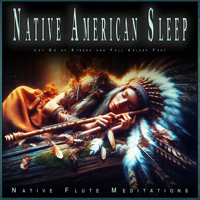 Native American Sleep: Let Go of Stress and Fall Asleep Fast - Native Flute Meditations