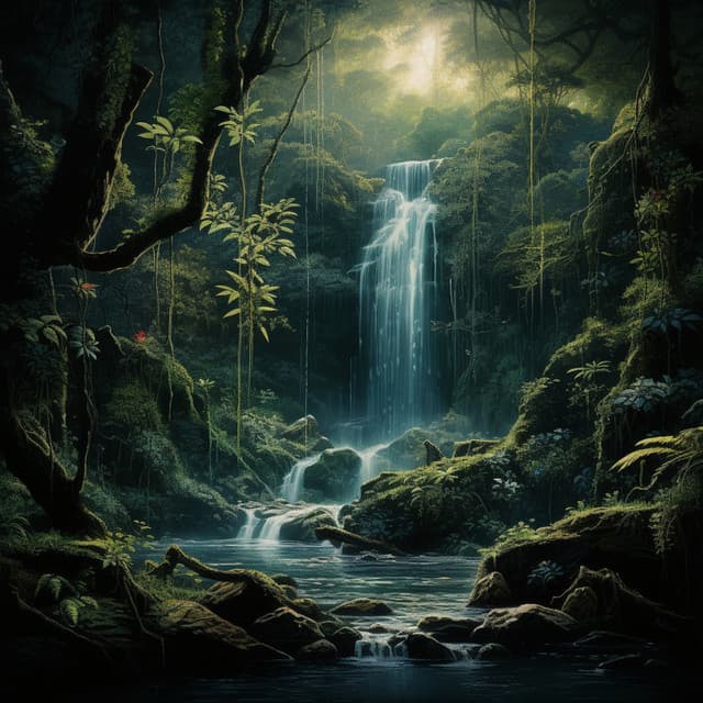 Waterfall Music Splash: Cats' Crystal Creek - American Inhabitants