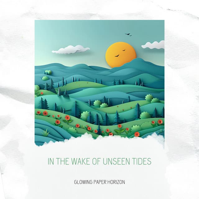 In the Wake of Unseen Tides - Glowing Paper Horizon
