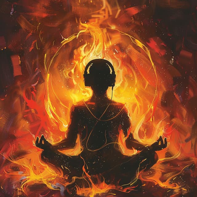 Meditation by the Fire: Music's Embrace - Meditation Music Academy
